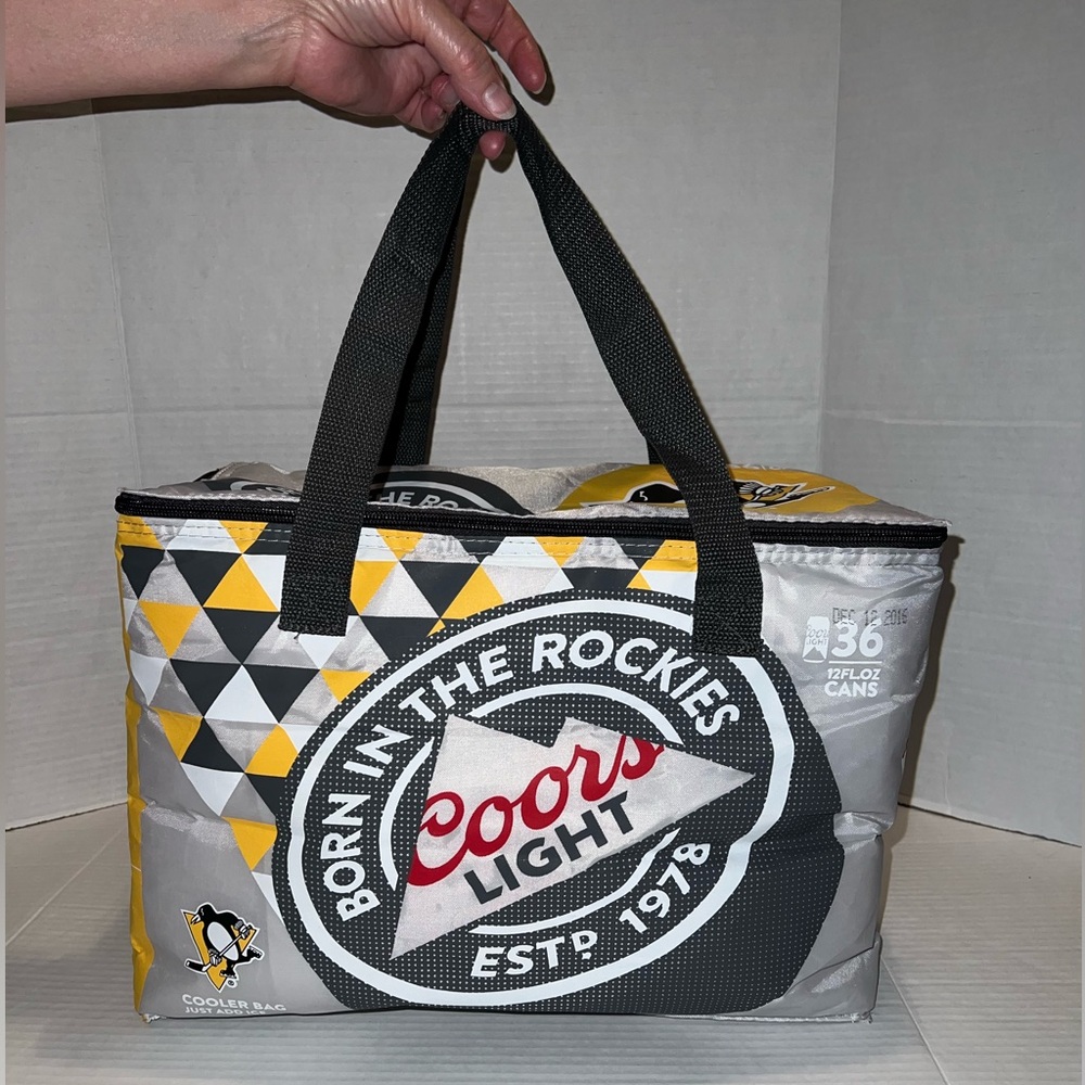 Pittsburgh Penguins Coors Light Cooler Bag